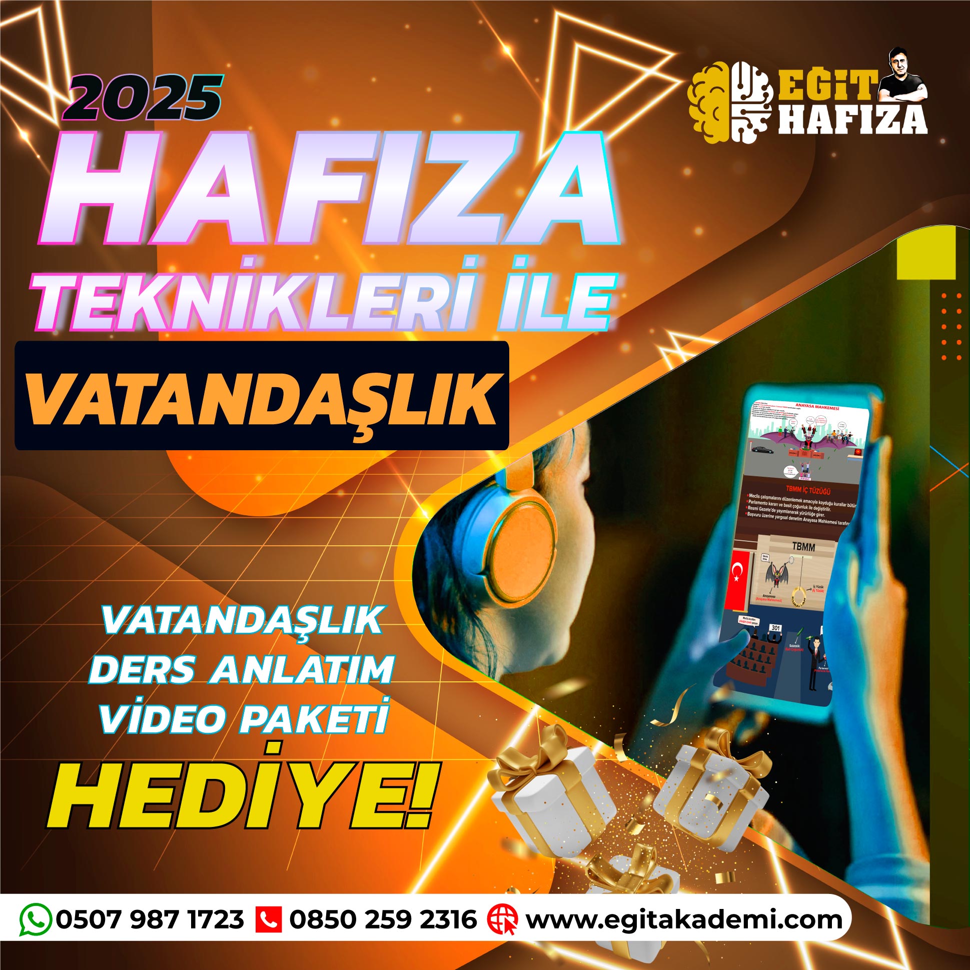 2025 KPSS HAFIZA TEKNİKLERİYLE VATANDAŞLIK PAKETİ