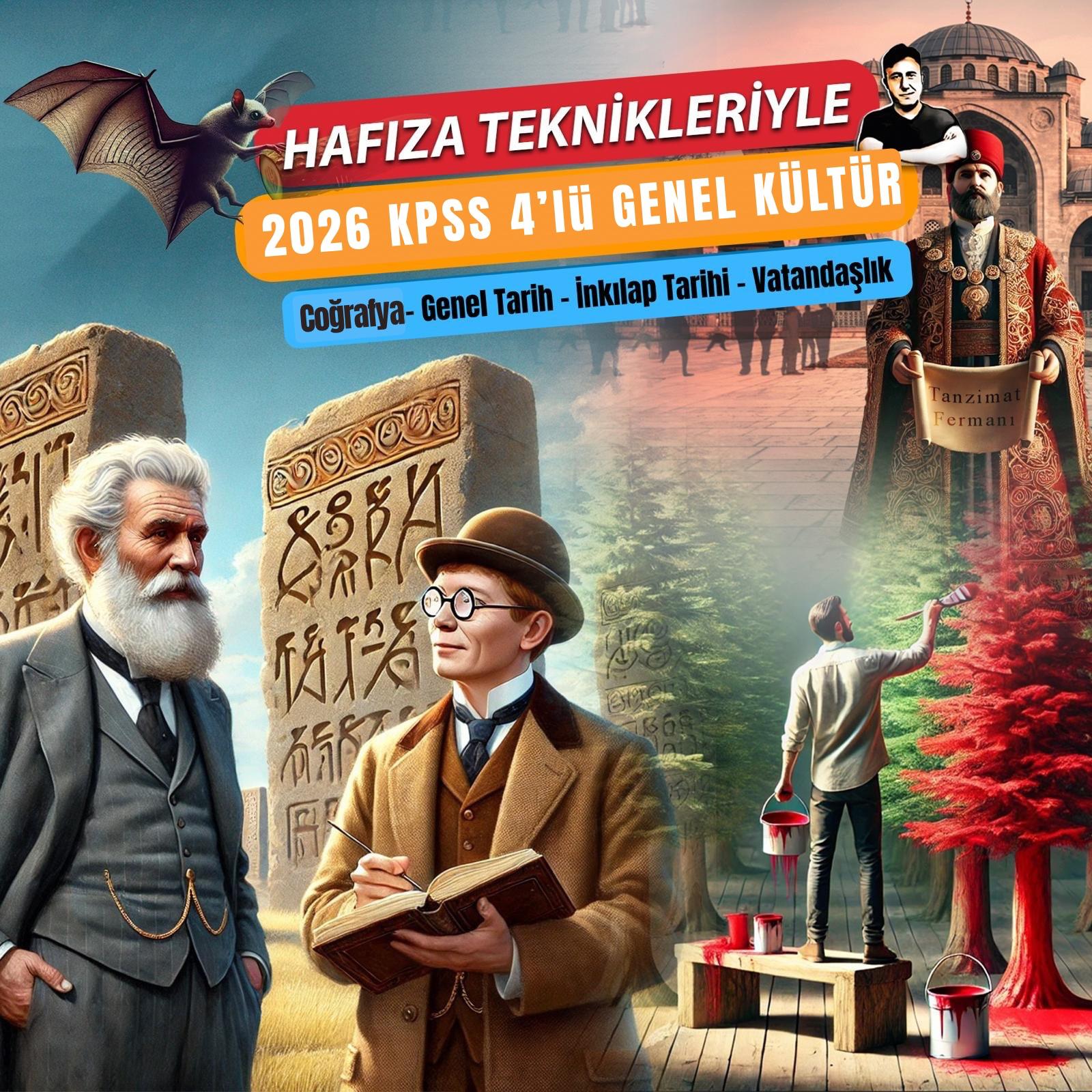 2026 KPSS-MEB AGS HAFIZA TEKNİKLERİYLE 4’LÜ SÜPER PAKET