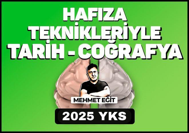 2026 YKS HAFIZA TEKNİKLERİYLE TARİH+COĞRAFYA 2'Lİ PAKET