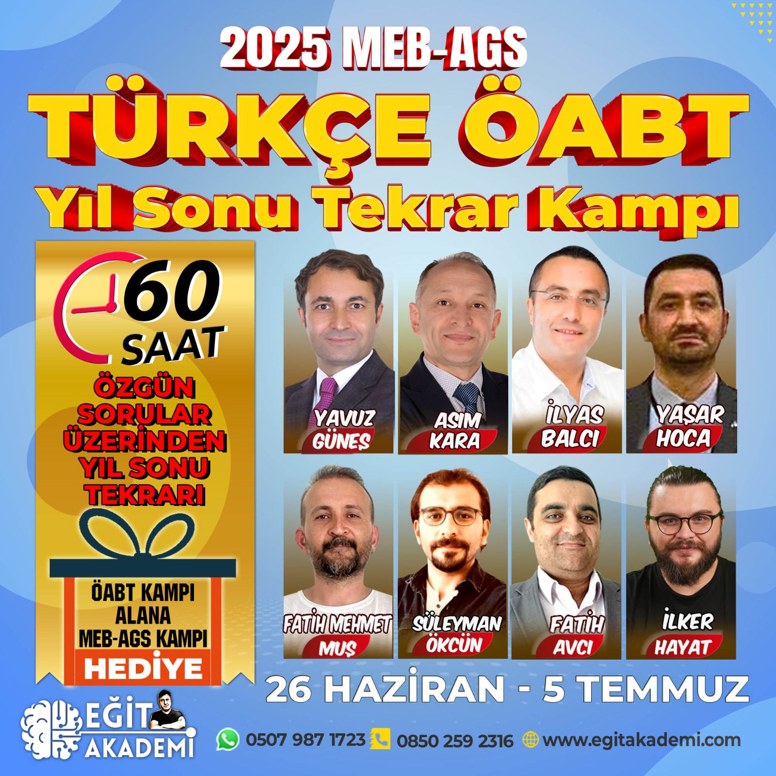 2025 Türkçe ÖABT Yıl Sonu Tekrar Kampı