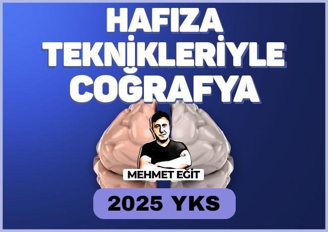 2025 YKS HAFIZA TEKNİKLERİYLE COĞRAFYA PAKETİ